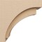 Ekena Millwork 8"W x 16"D x 16"H Classic Rivera Rough Cedar Woodgrain TimberThane Corbel, Primed Tan CORUR08X16X16RIVRCPR - alternate 2
